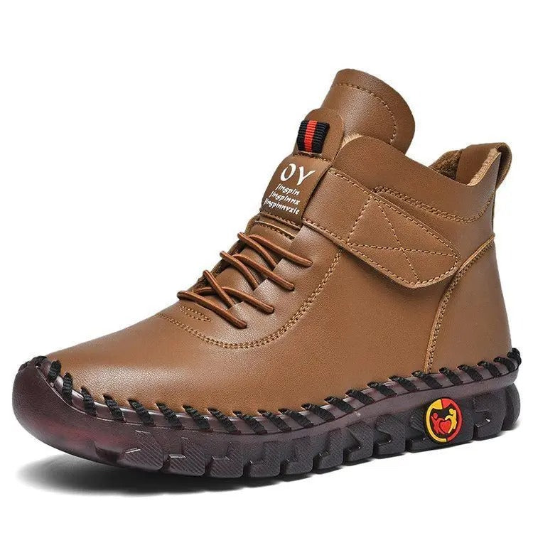 Ultra bequeme & warme Lederschuhe