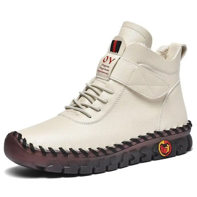 Ultra bequeme & warme Lederschuhe