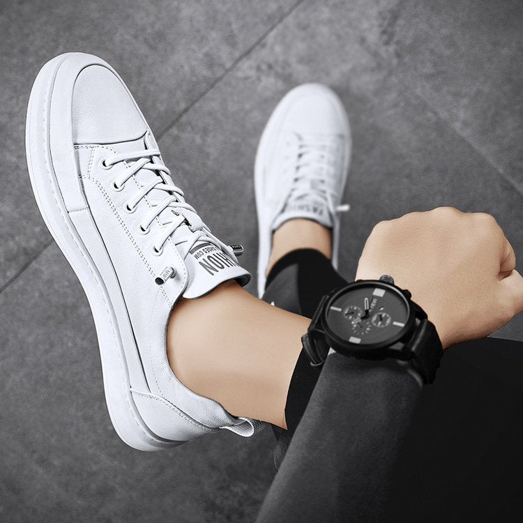 Lässige Echtleder Schuhe