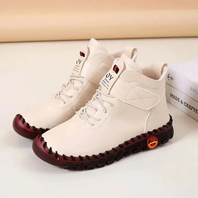 Ultra bequeme & warme Lederschuhe