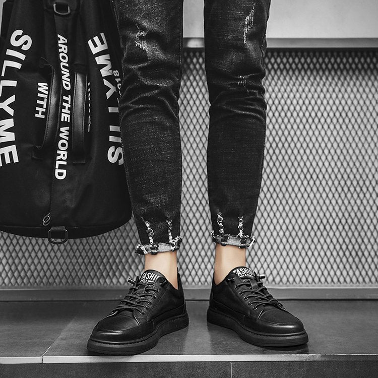 Lässige Echtleder Schuhe